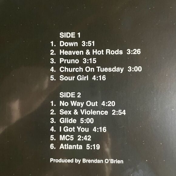 Stone Temple Pilots – Nº4 NEW Limited Black and White Splatter Vinyl Record - Picture 4 of 4